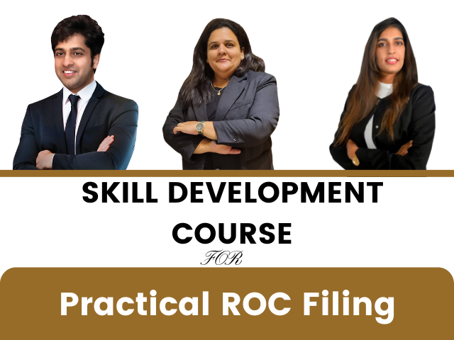 skill development course for practical roc filing