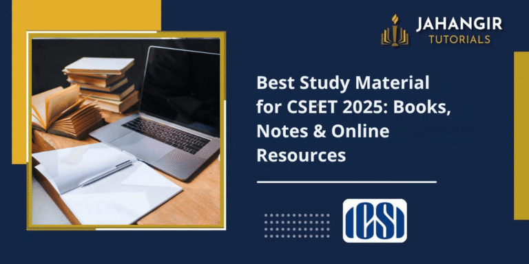 CSEET Study Material - Books Notes & Online Study Materials