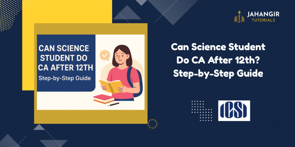 Can Science Student Do CA After 12th