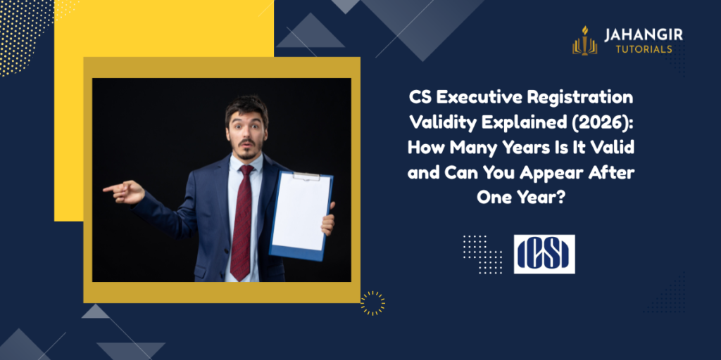 CS Executive registration valid