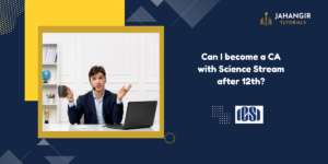 Can I become a CA with Science Stream after 12th?