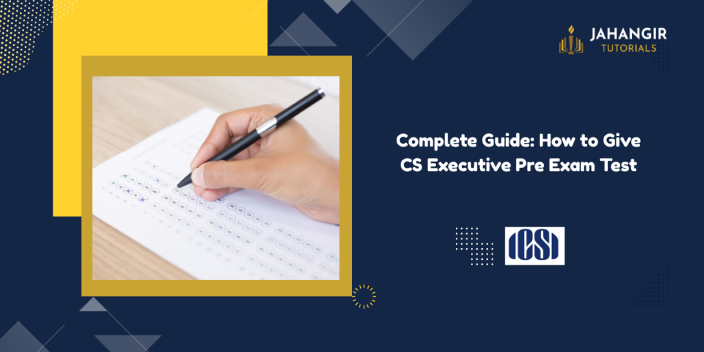 CS Executive Pre Exam Test