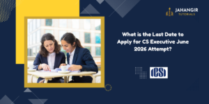 Apply for CS Executive June 2026